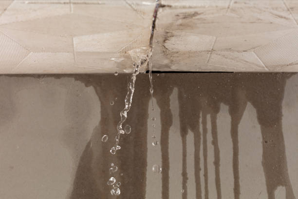Professional Flood Damage Cleanup technician working in Ambler, PA